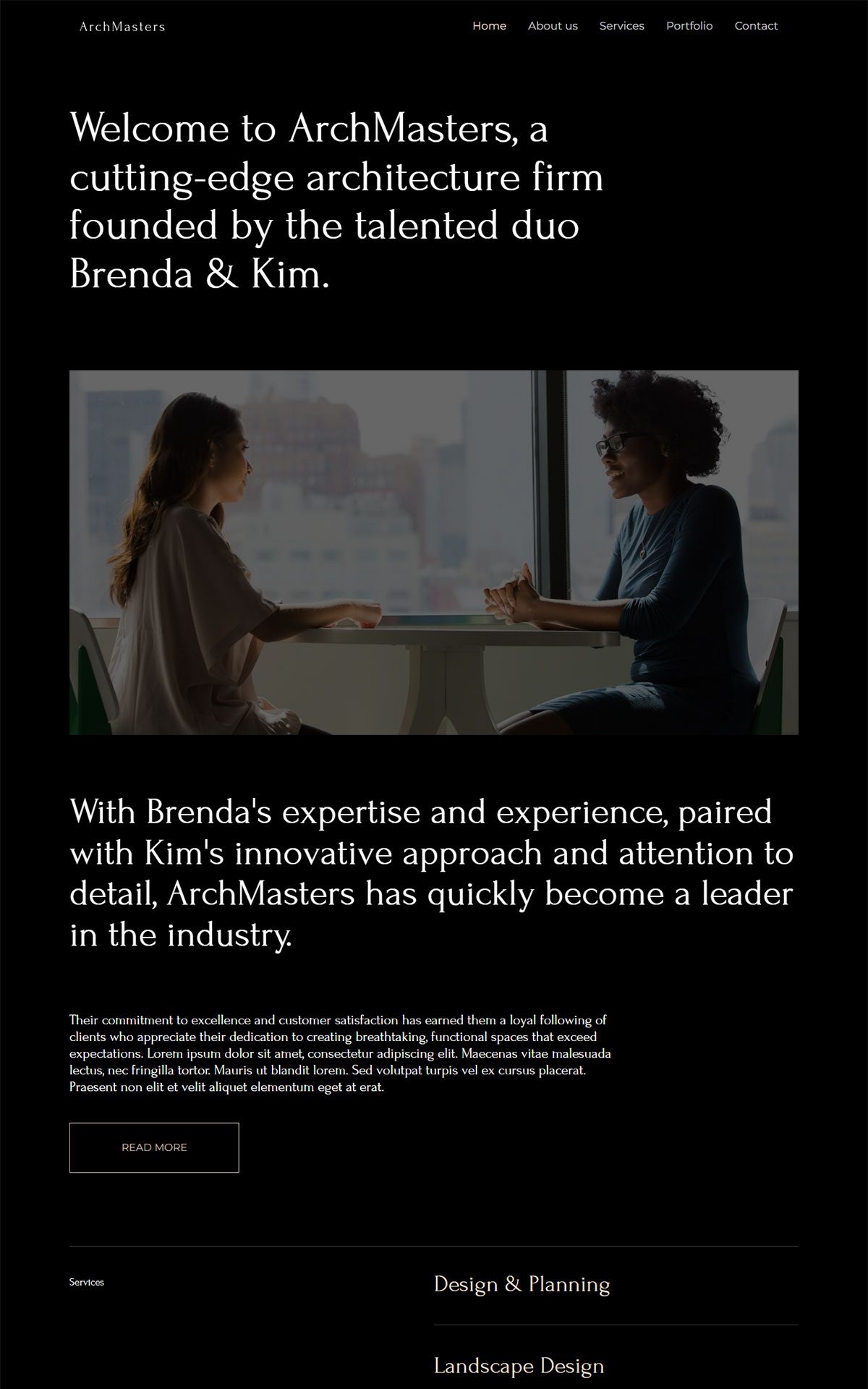 archmasters architecture 02 astra template preview