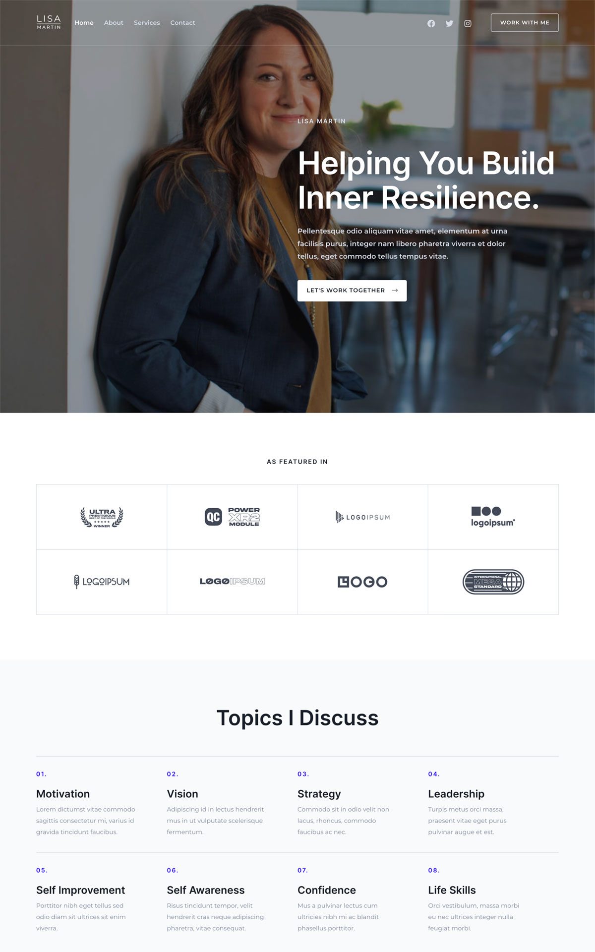 business consulting 02 home astra template preview