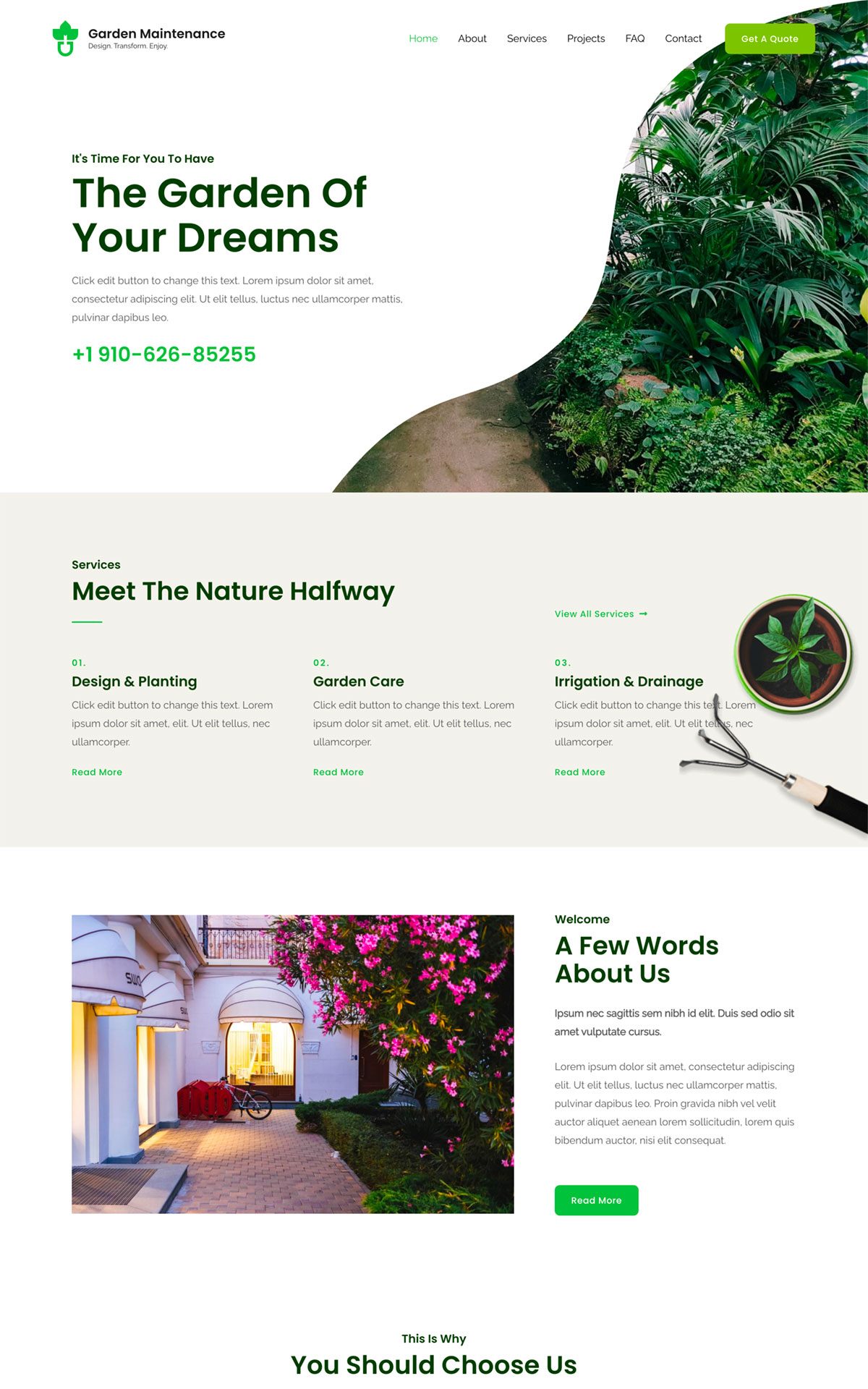 garden maintenance 02 home astra template preview