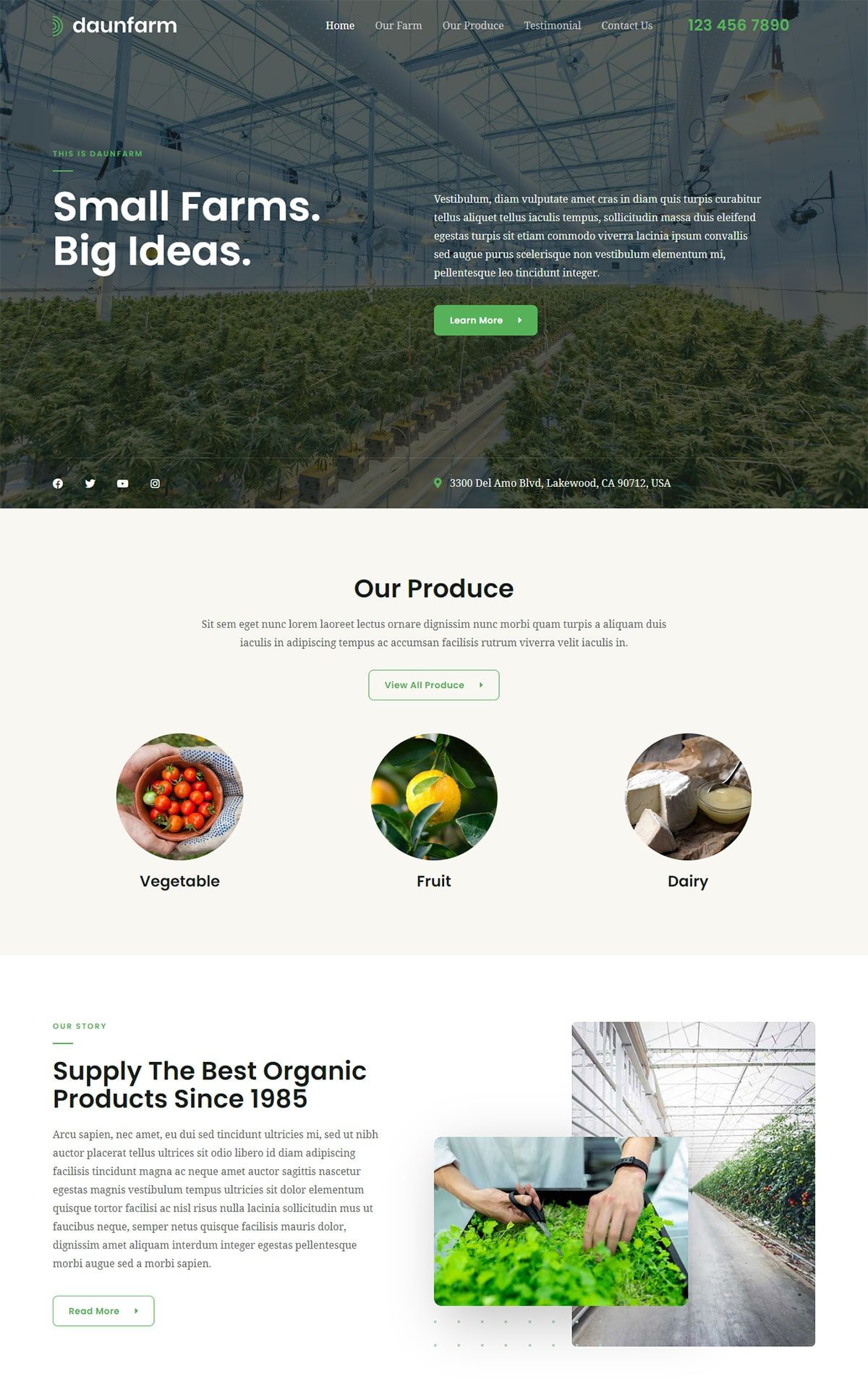 horticulture 02 astra template preview