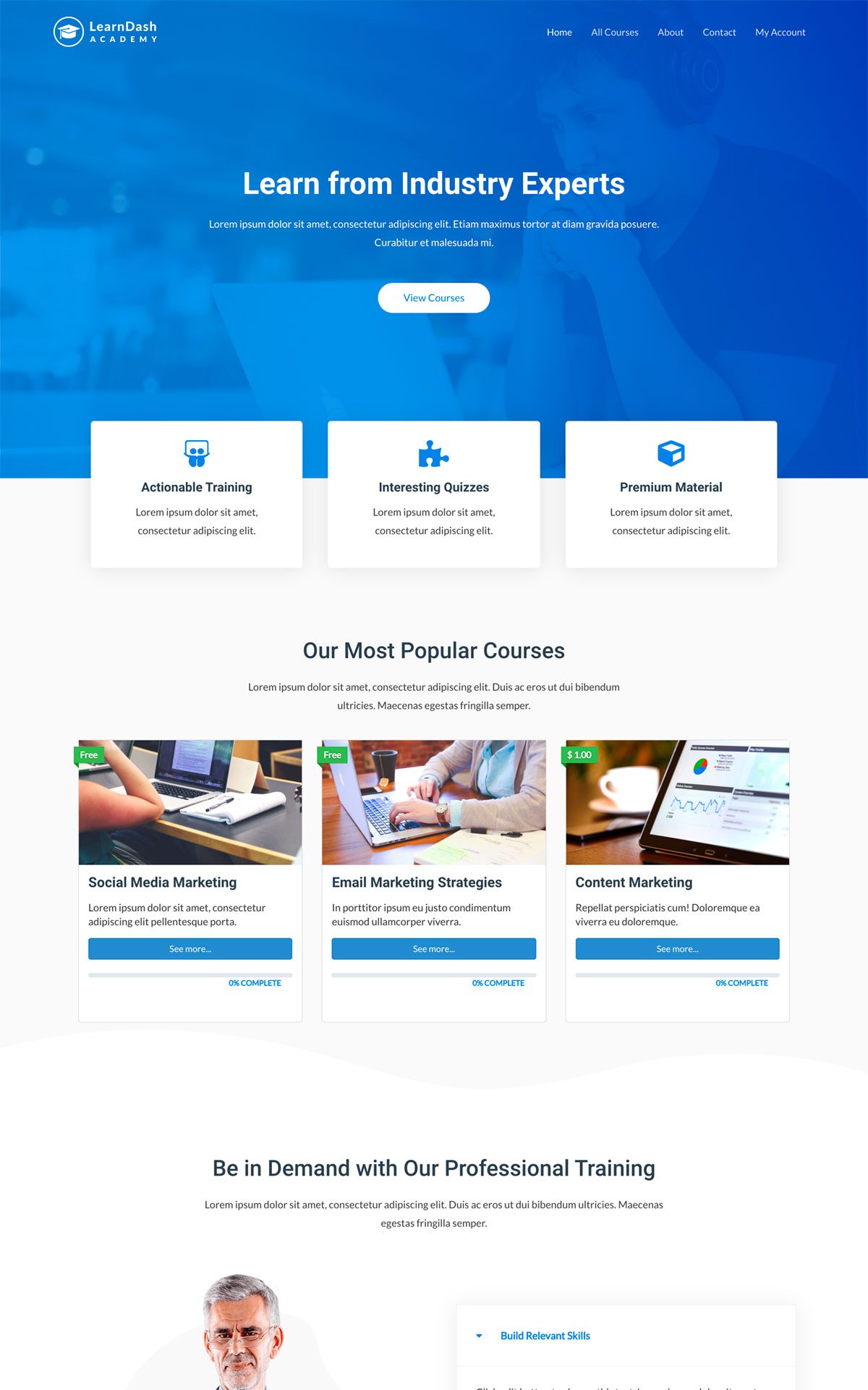 learndash academy 02 home astra template preview (1)